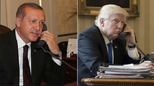 Erste Annäherung zwischen Donald Trump und Erdogan